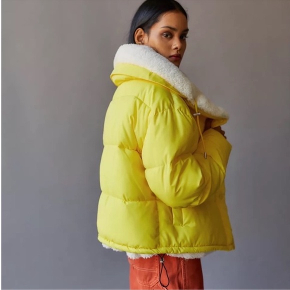 Urban Outfitters BDG Sherpa Puffer - Picture 2 of 7